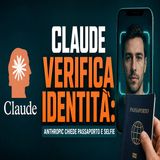 Verifica identità Claude_ Anthropic chiede passaporto e selfie, è polemica