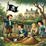 13 - New Treasure Seekers by E  Nesbit
