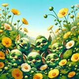 Cómo el Ranúnculo se volvió amarillo | Cuentos de Duendes