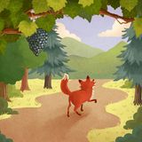 De Vos en de Druiven | Aesopus Fabels
