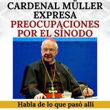 El Cardenal Müller expresa más preocupaciones por el Sínodo. Habla de lo que pasó allí.