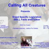 Breed Specific Legislation (BSL), Fact and Fiction with guest Chantelle Mackney
