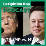 Donald Trump y Elon Musk se declaran la guerra en Redes Sociales.