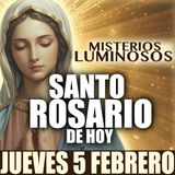 Santo Rosario de Hoy | JUEVES 5 DE FEBRERO 2026 | Misterios LUMINOSOS | ¿Quién Como Dios?