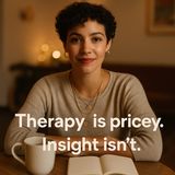 Therapy is pricey. Insight isn’t.