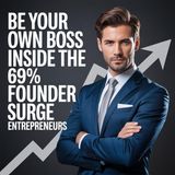 Be Your Own Boss: Inside the 69% Founder Surge