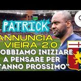 GENOA - VIEIRA a carte scoperte  Parliamo di futuro . Prime questioni i diritti di riscatto