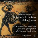 XXXII. Antonio Del Vecchio - Guerra e geografie del potere in Grozio | Le forme e le culture della guerra (Convegno AISPP 2023)