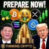 CHINA TO KICKOFF CRYPTO SUPERCYCLE! SOLANA JPMORGAN ATOMIC SETTLEMENT & SUI GOOGLE AI AGENTS!