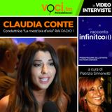 Offerta Radio RAI 2025/26: Claudia Conte su VOCI.fm - clicca play e ascolta l'intervista