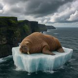 Imagine waking up on a foreign beach with no idea how you got there—now picture doing it as a 2-ton walrus