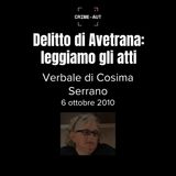Verbale 6 ottobre Cosima Serrano - Delitto di Avetrana: leggiamo gli atti