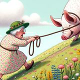 The Old Woman and Her Pig | Funny Kids Stories