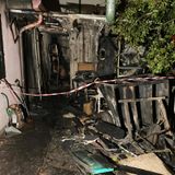 A fuoco una baracca in via San Gaetano: i pompieri salvano un’abitazione