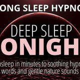 Strong Sleep Hypnosis For Deep Sleep  Fall Asleep Fast  Black Screen