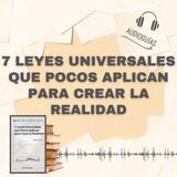 📕Guía 7 LEYES UNIVERSALES QUE POCOS APLICAN PARA CREAR LA REALIDAD_ Poder Mental + PDF 📥