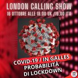 Galles: probabilità di lockdown