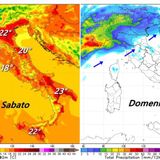 Previsioni 11-13 aprile: breve fase mite anticipa un lungo periodo instabile