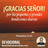 Las bendiciones diarias