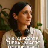 ¿Y si alejarte… fuera lo más fiel que puedes hacer por ti?