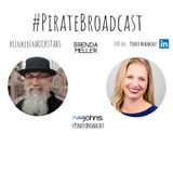 Join Brenda Meller on the PirateBroadcast