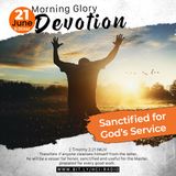 MGD: Sanctified for God's Service