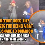 Bros Before Hoes: Fizz Apologizes To Omarion For Being A Snake 3 Lessons For Men And Some Women