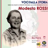 Modesta ROSSI – Ago, filo e coraggio. Madre, sarta e staffetta partigiana della Banda “Renzino”