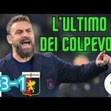 GENOA, dopo il crollo di ROMA piovono le insufficienze. Ma DE ROSSI è l'ultimo dei colpevoli