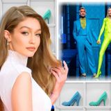 Gigi Hadid Stuns in £2,000 Neon Heels