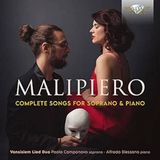 Malipiero. Complete Songs for Soprano and Piano