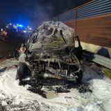 Scontro frontale e incendio sulla nuova bretella, grave uno dei conducenti