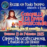 CORONILLA A LA DIVINA MISERICORDIA DE HOY. VIERNES 21 DE FEBRERO 2025. IGLESIA CATOLICA 🙏 REZAR EN TODO TIEMPO.             