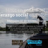 Hitos contra el liderazgo social en Colombia