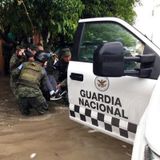 Guardia Nacional aplica tareas de limpieza en Nuevo León y Tamaulipas
