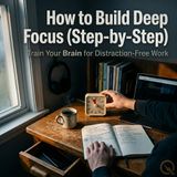 How to Build Deep Focus (Step-by-Step) - Designing Your Distraction-Proof Schedule
