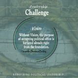 REDEFINING POLITICAL LEADERSHIP - VISION