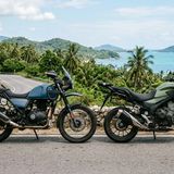 Which is better Himalayan 450 vs CB500X on Samui?