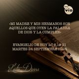 El evangelio de hoy Martes 24 Septiembre de 2024 📖 #LectioDivina #TeleVID