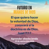 Aprender obedeciendo ~ Devocional de Jóvenes ~ 29 de septiembre 2026