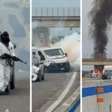 Puglia, banda assale blindato della Battistolli con kalashnikov e esplosivo. Sparatoria coi carabinieri