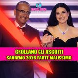 Sanremo 2026 è un disastro: crollano gli ascolti. Carlo Conti nei guai!