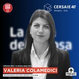 Valeria Colamedici: "Quest'anno presentiamo i lavabi che strizzano l'occhio al green, con un elemento in meno: lo smalto"