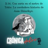 2.14.  Gas sarín en el metro de Tokio: La verdadera historia de Aum Shinrikyō.