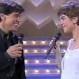 Sanremo Story - i duetti: Gianni Morandi - in gara quest'anno - al Festival del 1995 cantò con Barbara Cola il brano "In amore".
