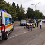 Investito un pedone in via Sardegna, ricoverato in codice giallo