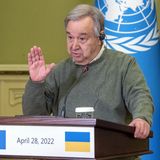 Policy and Rights Ukraine is an epicenter of unbearable heartache and pain UN Chief trip to Ukraine United Nations