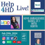 HDYO Ambassadors Series: Ep 1. with Robyn