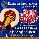🔴Santo Rosario de hoy MARTES 27 DE MAYO 2025 🌹 MISTERIOS DOLOROSOS.  