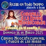 🔴 CORONILLA A LA DIVINA MISERICORDIA DE HOY DOMINGO 16 DE MARZO 2025. IGLESIA CATOLICA 🙏 REZAR EN TODO TIEMPO. TIEMPO DE CUARESMA.   
